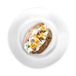 Baked Potato With Chicken Mayo 